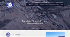 Desktop Screenshot of etigumus.com.tr