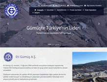 Tablet Screenshot of etigumus.com.tr